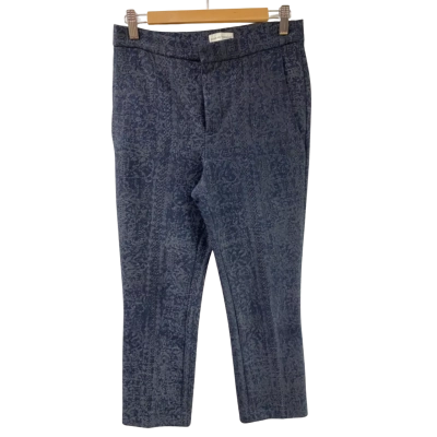 Scanlan Theodore Womens  Size One Size Casual Pants Navy Blue 