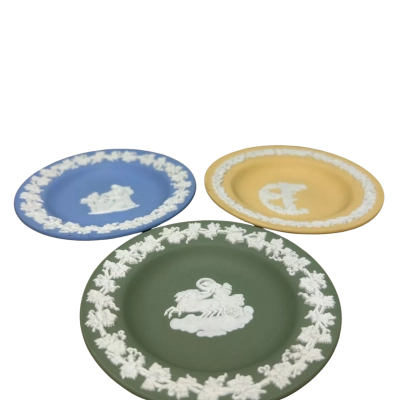 Wedgwood Jasperware Small Dishes Set of 3