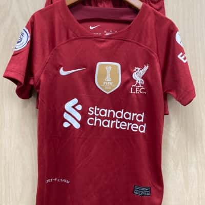 Nike Kids  Size 16 Maroon Football Set (5)