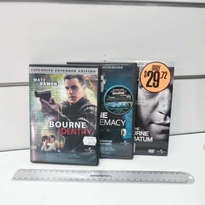 The Bourne Identity DVD Trio 