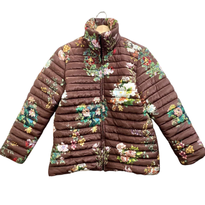 Ruby Yaya Floral Light Weight Puffer Jacket Size L