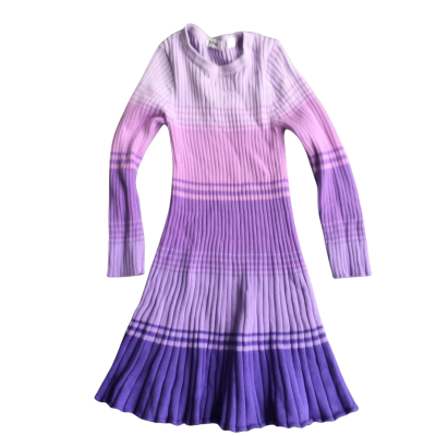 Country Road Kids  Size 3 Dresses & Skirts Purple / Striped Knitted Swing Dress