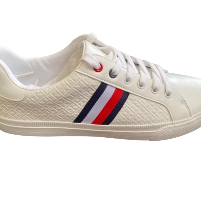 Tommy Hilfiger Womens Size US 8 Sneakers White 