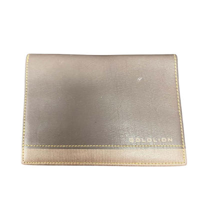 Goldlion Brown Leather Wallet 