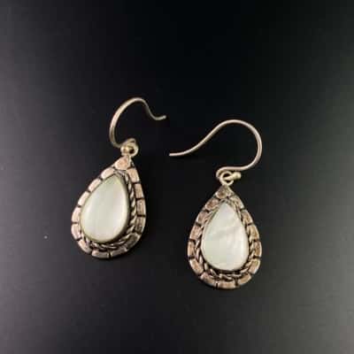 Vintage silver 925 Womens Earrings 