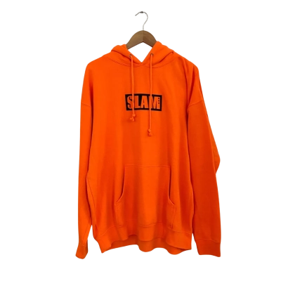  Slam Mens  Size XL Hoodie Neon Orange 