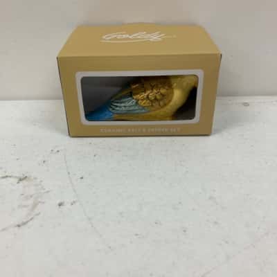 Goldy Gifts Ceramic Salt & Pepper Set