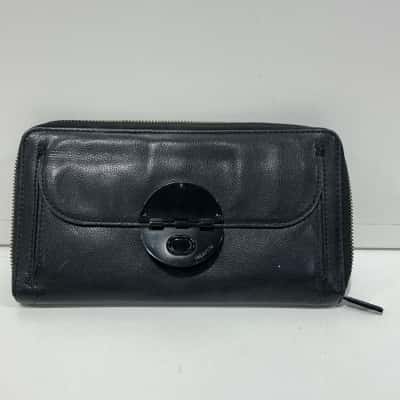 Mimco Womens travel Wallet Black  