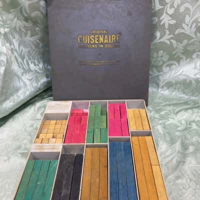 Cuisenaire Numbers In Colour Blocks