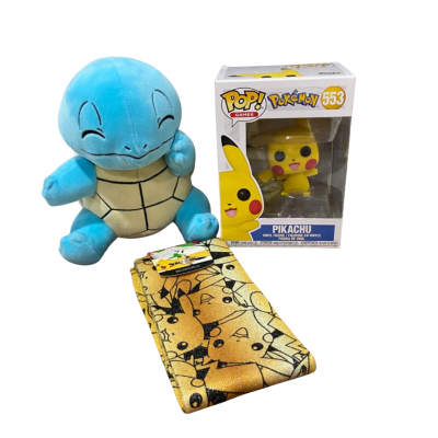 Bundle of 3 different Pokemon items 