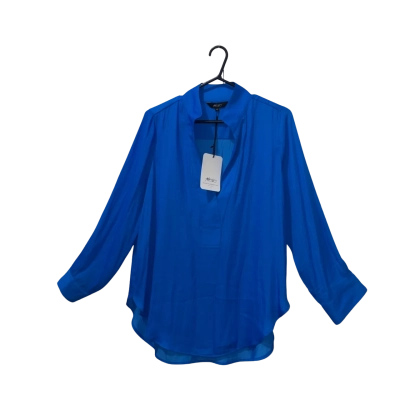 * Brand New* Motto Blue Sapphire Silky Milan Blouse Size 12