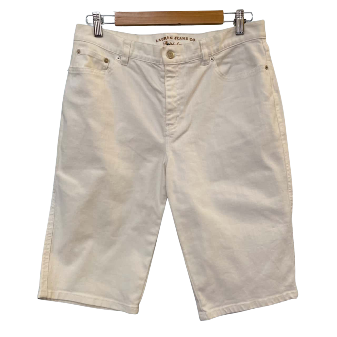 Lauren Jeans Co. / Ralph Lauren Womens Size 10 Ankle / Denim Shorts / High Waist / Shorts