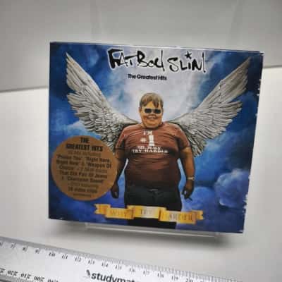 Fatboy Slim The Greatest Hits Why Try Harder CD DVD Digipak Album