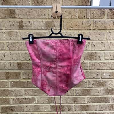 White Fox Womens LET IT GO STRAPLESS BUSTIER Size XS 