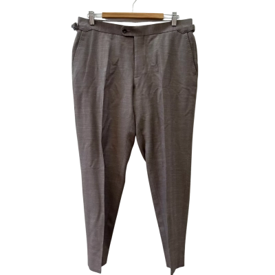 BNWT Mens Size 32 Brown Wool/Silk/Linen Pants 