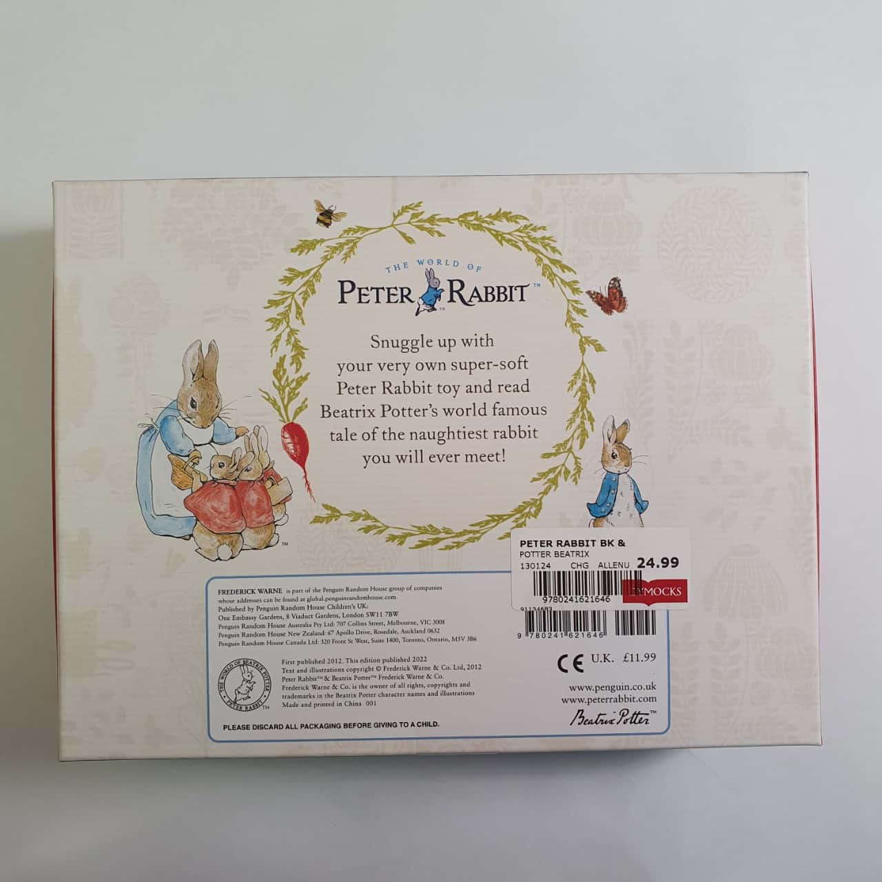 Peter Rabbit Book And Toy Gift Box - New With Tags(s) | Salvos Stores