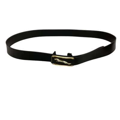Jaguar  Mens  Faux Leather Belt - Size 33 Black  