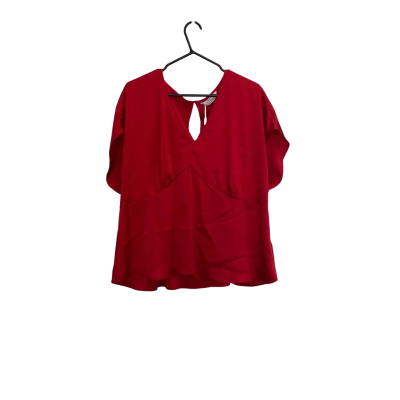 Estelle Womens  Size 22 Blouse Red 