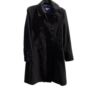 Barkins Vintage Long Womens  Size 14 Winter Coat Black  