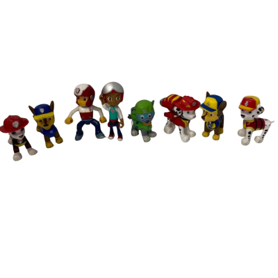 Paw Patrol Figures X8