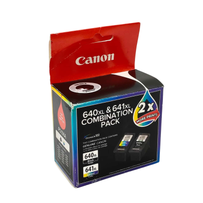 New Sealed Pack Genuine Canon 640XL & 641XL Combination Pack Ink Set  (brica1)