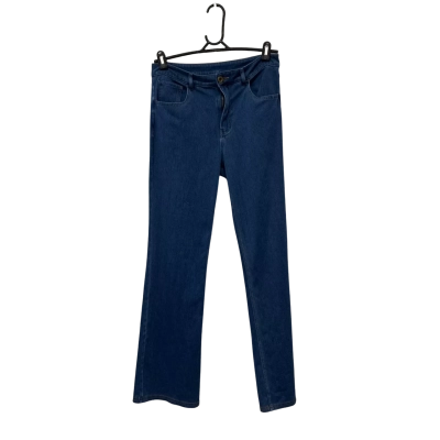 Halara Womens Straight Leg Denim Jean Size M Blue 