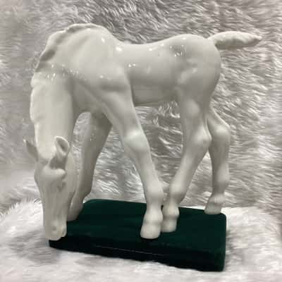 Lomonosov Porcelain White Horse