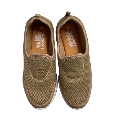New Aerosport Memory Foam  Womens  Size 6 Beige Slip On