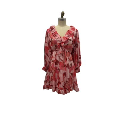 Golden Days PARIS Womens  Size S Casual Dress Floral / Pink  