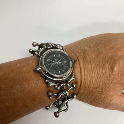  Alchemy Gothic Berserker Pewter Wrist Watch 