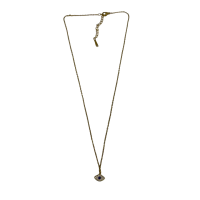 Stainless Steel Women's Necklace Evil Eye