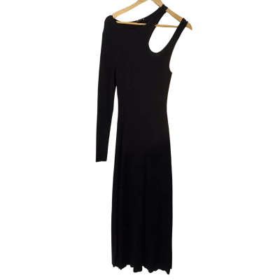 Sheike Womens  Size 14 Formal Dress / Maxi Dress Black  