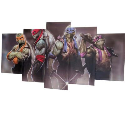 Ninja turtles canvas picture set 