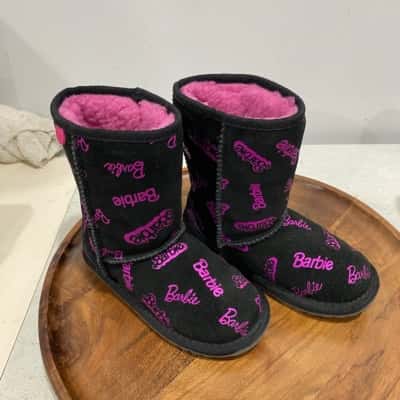 Emu Australia Kids  Size 12 Black  / Pink  