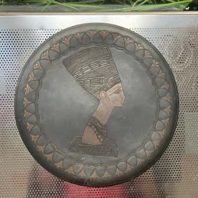 Egypt Queen Brass Metal Plate