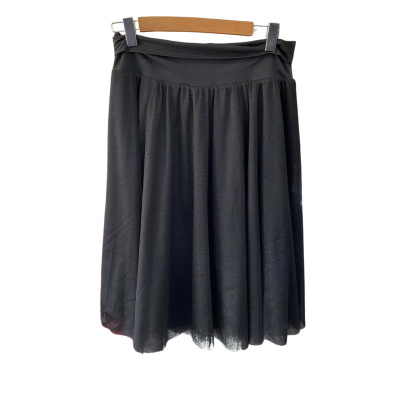 Caroline Sills  Size 12 Midi Skirt Black  