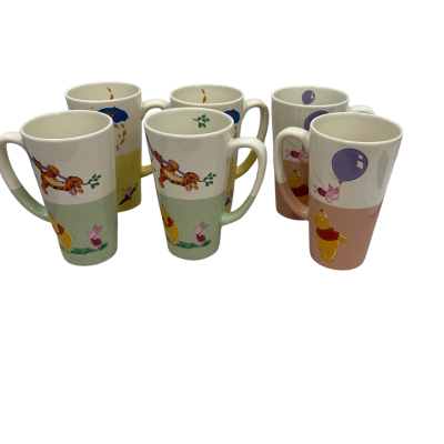6 Disney Winnie The Pooh Cups 