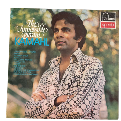 Kamahl “The Impossible Dream” Autographed Vintage 12” Vinyl LP