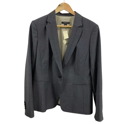 Ann Taylor Womens  Size 14 Blazer Grey 