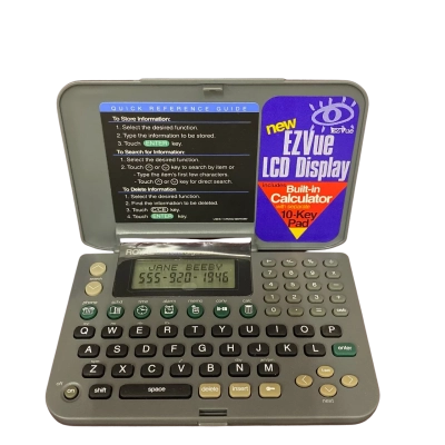 Royal OM70nx Vintage Electronic Personal Organizer LCD Calculator