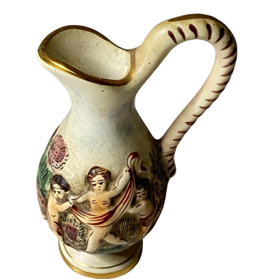 Capodimonte Italy Small Vintage Jug