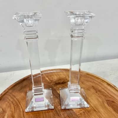 Marquis Waterford Crystal Candle Holders 