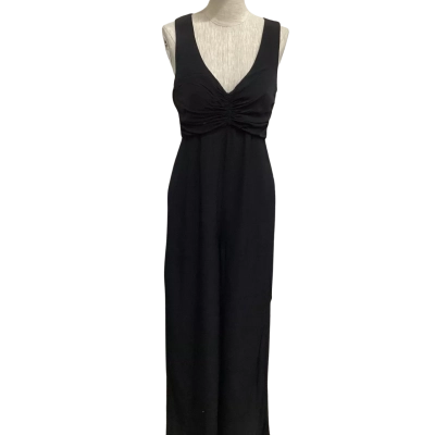 Zimmermann Womens  Size 2 Sleeveless Jumpsuit with Pockets Black  