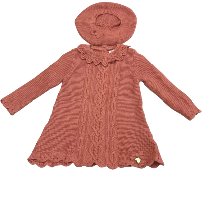 Rachel Zoe - Designer - Knitted Dress & Beret - Size 00