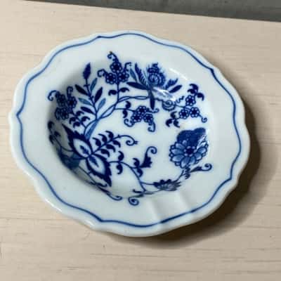 Blue Danube Blue Onion Design Small Dish