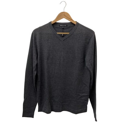  Eddie Wood Mens  Size M Jumper Grey 