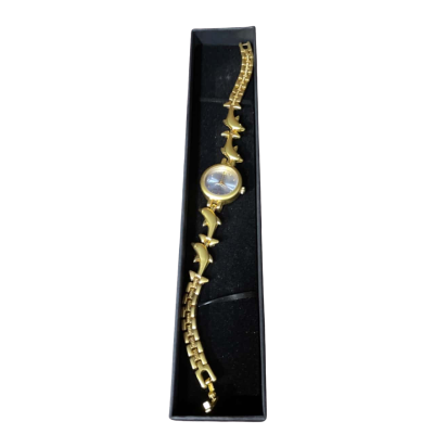 Royalty 18K Gold Plated Wristwatch. Not Working.