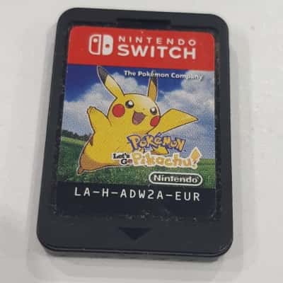 Pokémon Lets Go Pikachu! Switch Game Loose