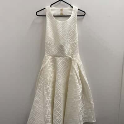 Bronx & Banco Womens  Size 12 Party Dress White 