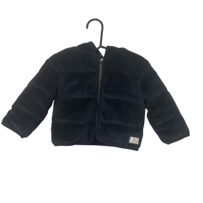 Baby Country Road Size 6-12m  Navy Blue Hooded Jacket